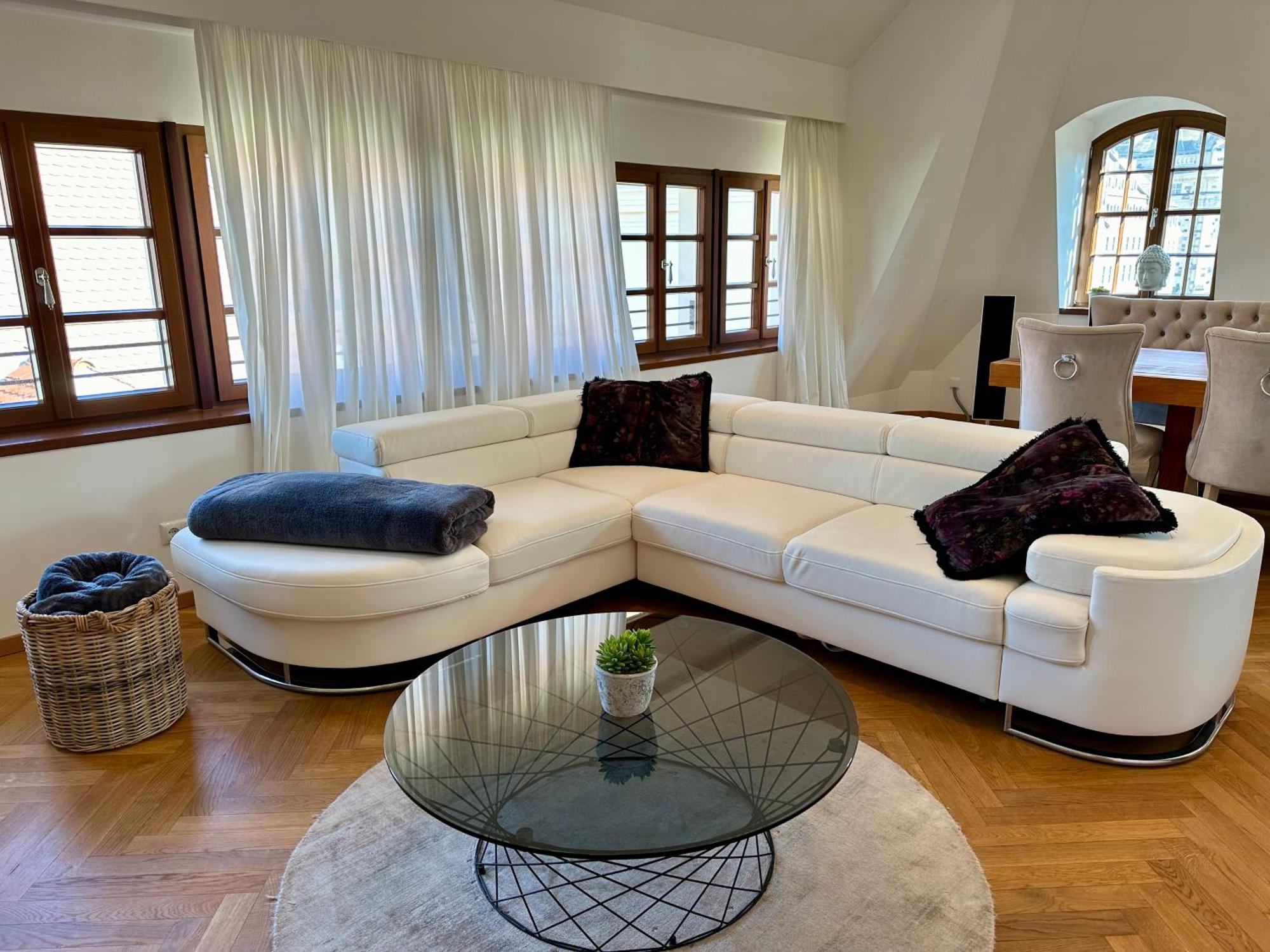 Luxus Suite Mit Einmaligem Blick Auf Die Frauenkirche Дрезден Екстер'єр фото
